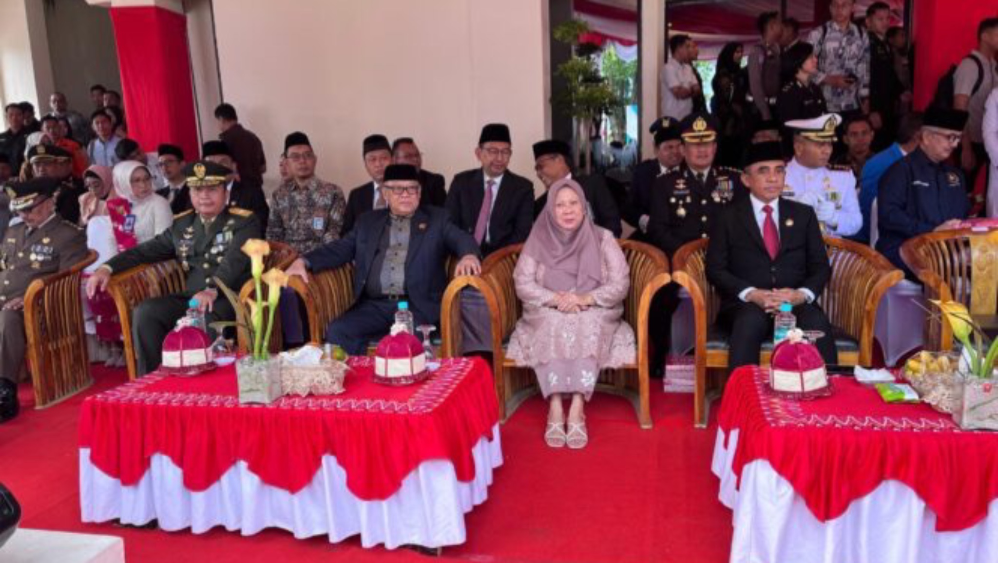 Ketua DPRD Sulteng Hadiri Upacara Hari Bhayangkara ke-79, Tegaskan Dukungan untuk Polri