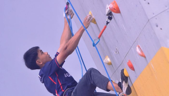 Ariayawan Yalesyudha Persembahkan Perak untuk Sulteng di Final Panjat Tebing POPNAS XVII 2025