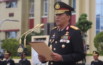 Polda Sulteng Gelar Upacara Hari Pahlawan ke-80, Wakapolda Bacakan Amanat Mensos RI