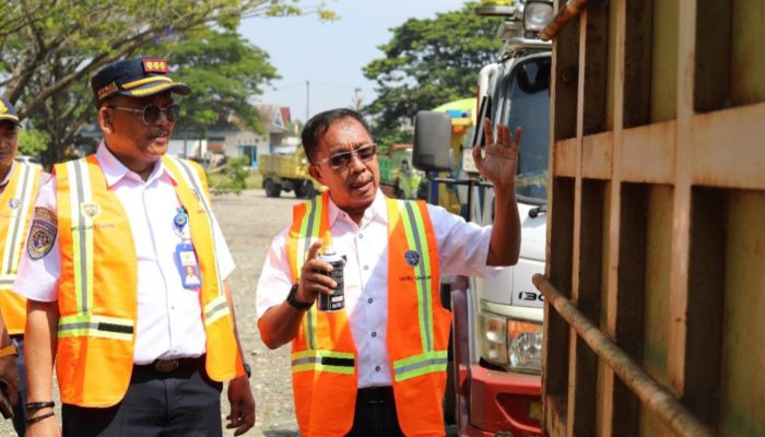 Sekda Morowali Yusman Mahbub Awasi Penertiban Kendaraan Dukung Zero ODOL 2027