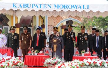Wabup Morowali Iriane Iliyas Pimpin Upacara Tabur Bunga Hari Pahlawan