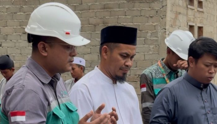 PT Trinusa Dharma Utama Bangun Sumur Bor dan Renovasi Fasilitas MCK di Pesantren Raudhatul Fitrah Morowali Utara