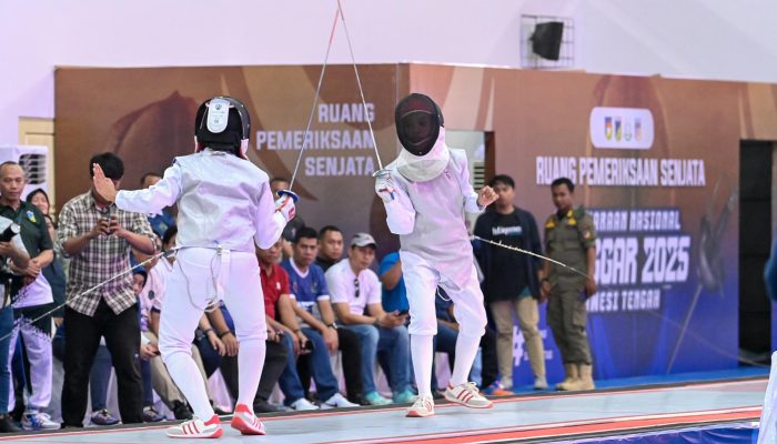 Anwar Hafid Resmi Buka Kejurnas Anggar 2025, Persiapkan Atlet Menuju AFC 2026