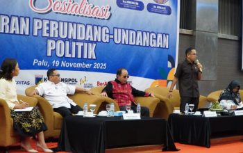 Anggota DPRD Sulteng Mahfud Masuara Paparkan Fungsi Aspirasi dalam Sosialisasi Regulasi Politik