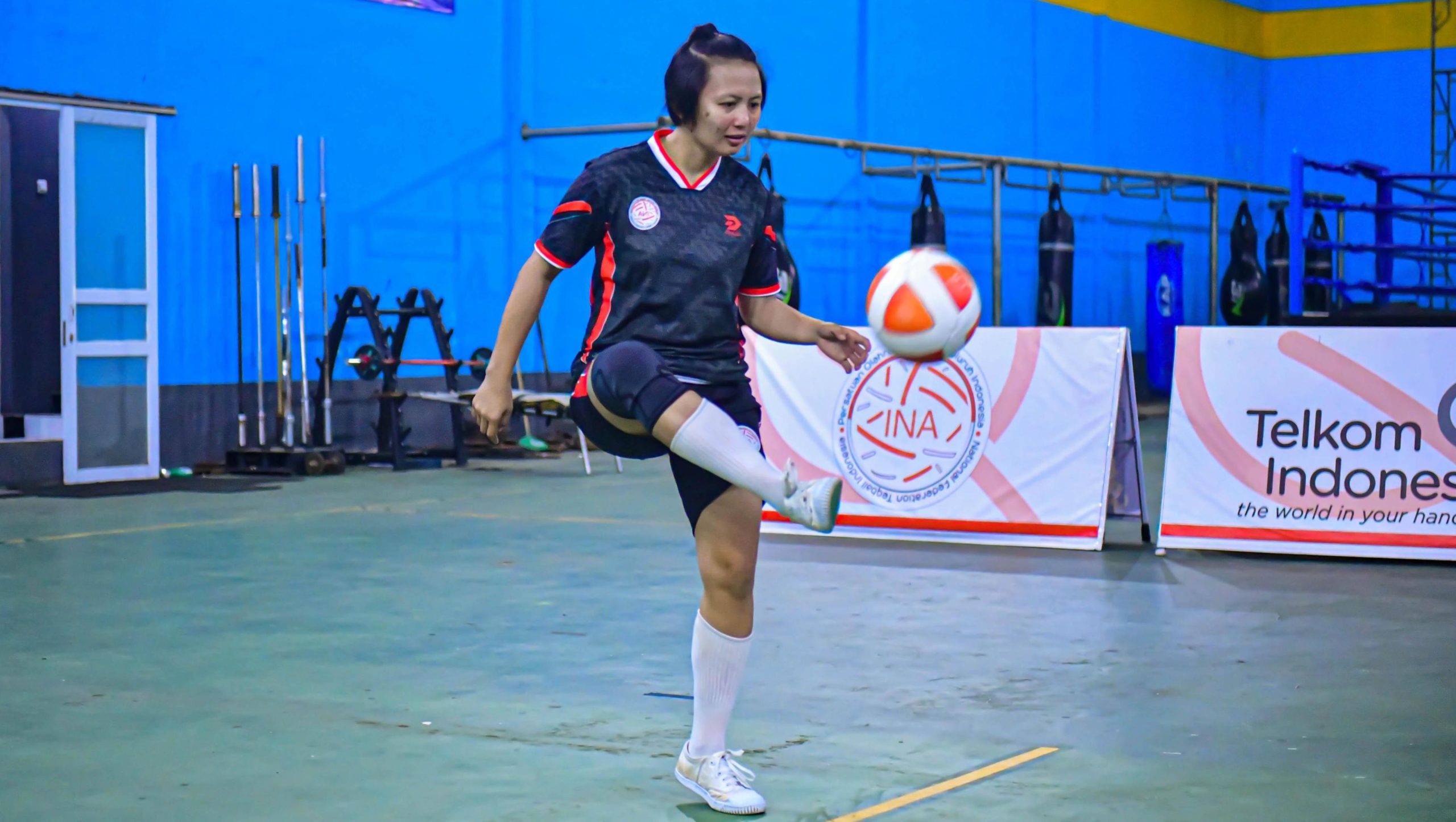 Atlet Sulteng Brigpol Akyko Micheel Kapito Perkuat Timnas Teqball Indonesia di Sea Games Thailand 2025