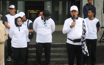 Pemkab Morowali Gelar Jalan Santai di Momentum Hakordia 2025