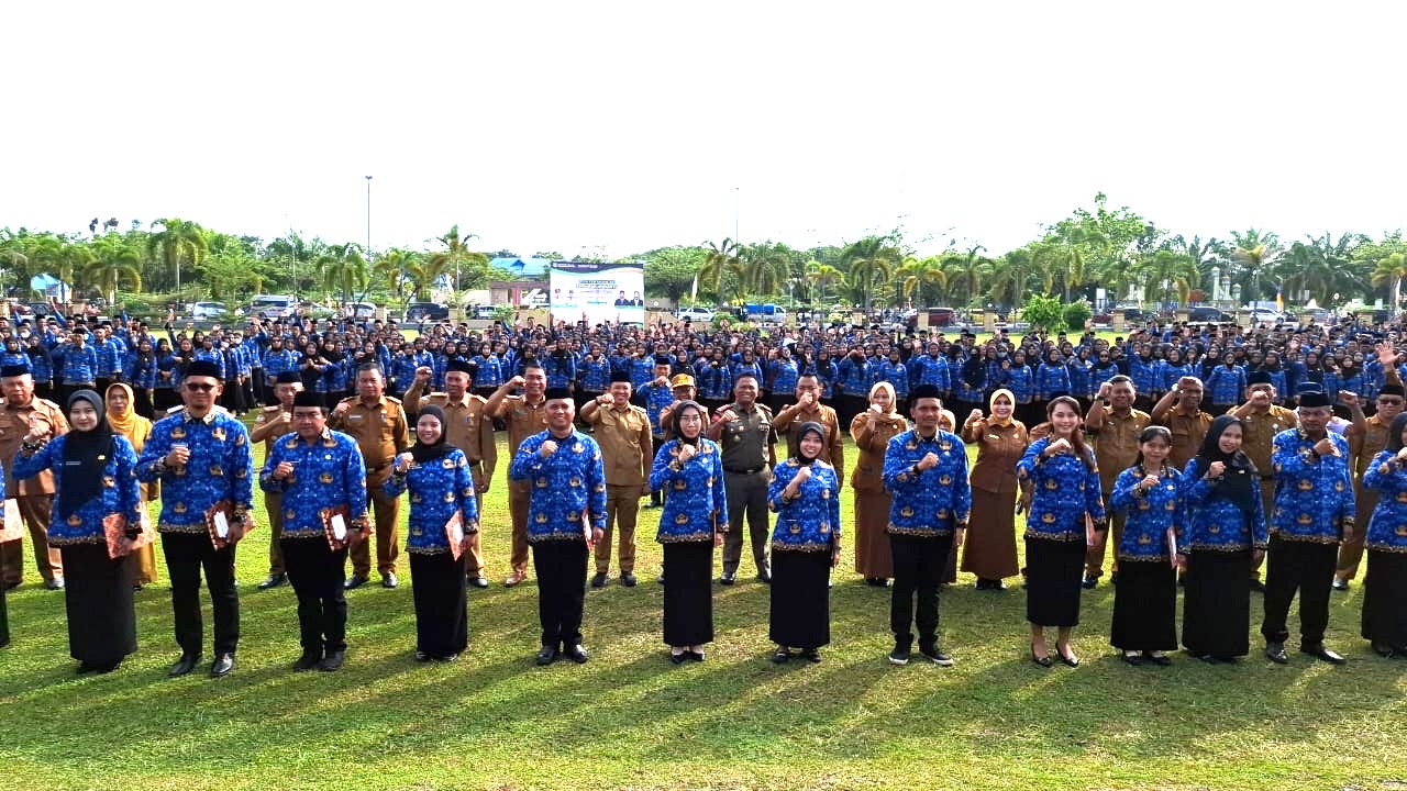 1.430 Honorer Morowali Dilantik Jadi PPPK Paruh Waktu, Bupati Iksan Minta Tingkatkan Pelayanan Publik