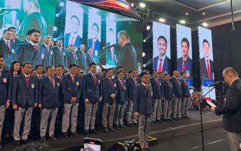 Marciano Norman Kukuhkan Pengurus KONI Sulteng 2025-2029, Fathur Razaq Target 10 Besar PON 2028