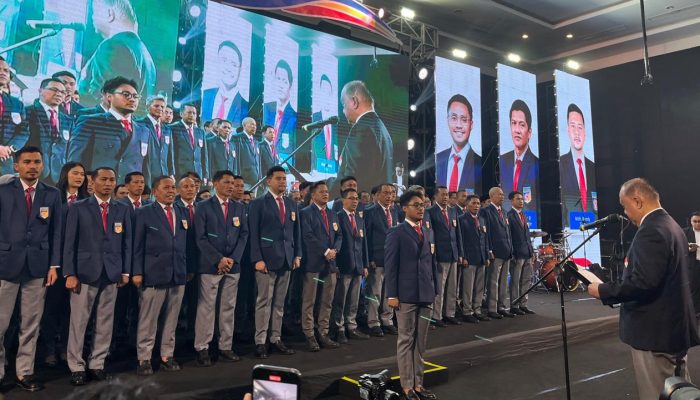 Marciano Norman Kukuhkan Pengurus KONI Sulteng 2025-2029, Fathur Razaq Target 10 Besar PON 2028