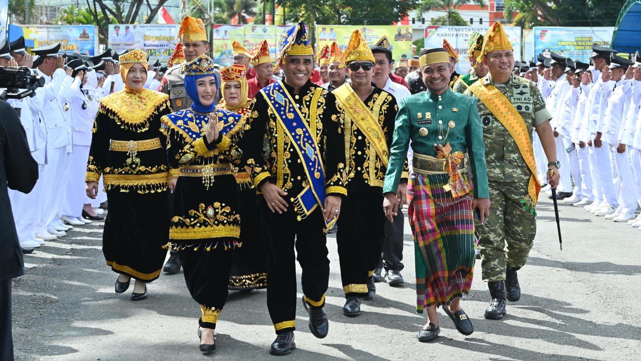 HUT ke-22 Tojo Una-Una, Gubernur Anwar Hafid Tegaskan Pembangunan Berbudaya dan Berkelanjutan