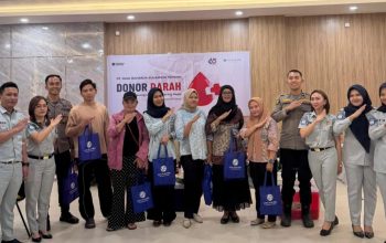 Peringati HUT Ke-65, Jasa Raharja Sulteng Gelar Donor Darah dan Bakti Sosial