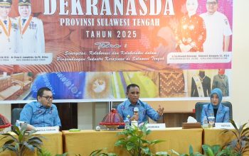Gubernur Sulteng Anwar Hafid Sebut Dekranasda Sulteng Perlu Bertransformasi agar Kerajinan Mampu Memberi Dampak Nyata bagi Ekonomi