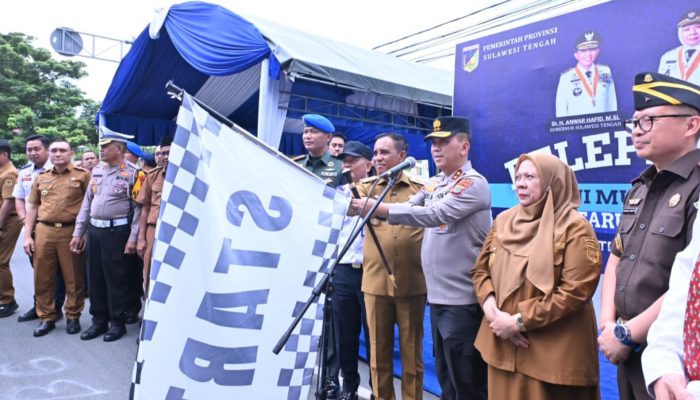 Gubernur Anwar Hafid Lepas 565 Pemudik Program Berani Mudik Gratis, Tekankan Keselamatan dan Toleransi Dalam Perayaan Nataru