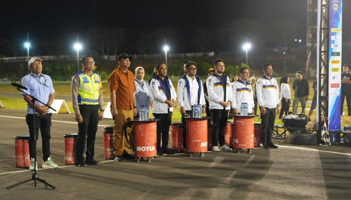 Anwar Hafid Buka Gubernur Sulteng Road Race Championship 2025, Diikuti 202 Pembalap