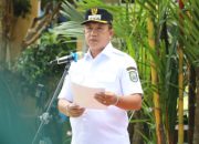 Bupati Morowali Iksan Baharudin Pimpin Upacara Hari Bakti PU ke-80