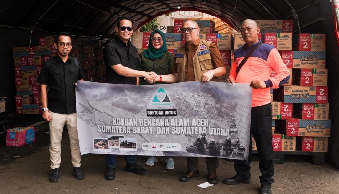Trinusa Group Salurkan Bantuan untuk Korban Terdampak Banjir Sumatera