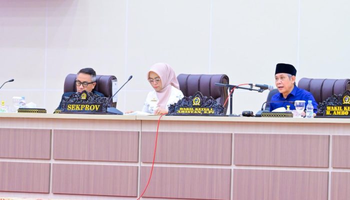 DPRD Sulteng Gelar Paripurna Penetapan Raperda APBD 2026, Fokus pada Efisiensi dan Penguatan Fiskal Daerah