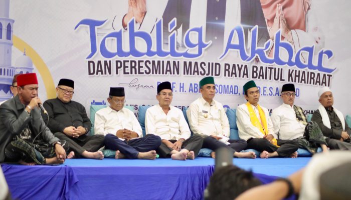 Ketua DPRD Sulteng Hadiri Peresmian Masjid Raya Baitul Khairaat, Dukung Penguatan Keagamaan