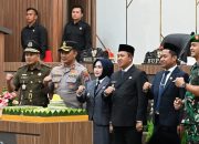 Bupati dan Wabup Hadiri Rapat Paripurna HUT ke-26 Kabupaten Morowali