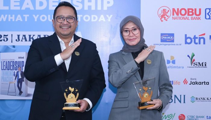 Dewi Aryani Suzana dan Harwan Muldidarmawan Dinobatkan sebagai The Next Future Leader 2025