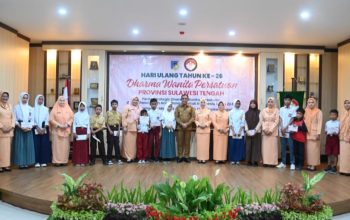 Gubernur Anwar Hafid Hadiri Puncak HUT ke-26 DWP Sulteng, Tegaskan Peran Strategis dalam Mewujudkan Indonesia Emas 2045