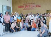 Bupati Iksan dan Wabup Iriane Iliyas Tinjau Aktivitas Produksi di Rumah Jahit Bersama Morowali