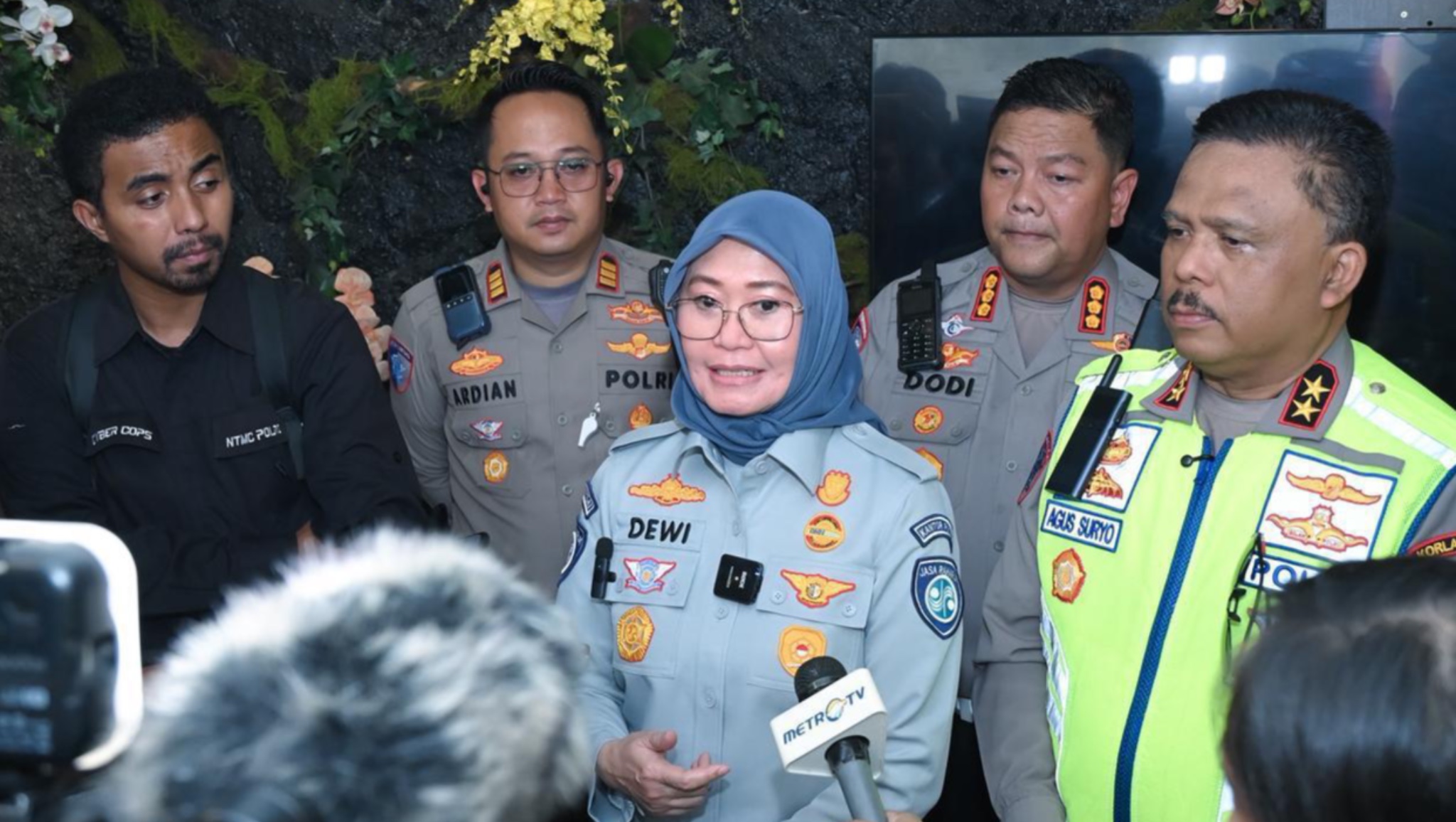 Jasa Raharja dan Korlantas Polri Cek Kesiapan Operasi Lilin 2025 di Kawasan Puncak Bogor