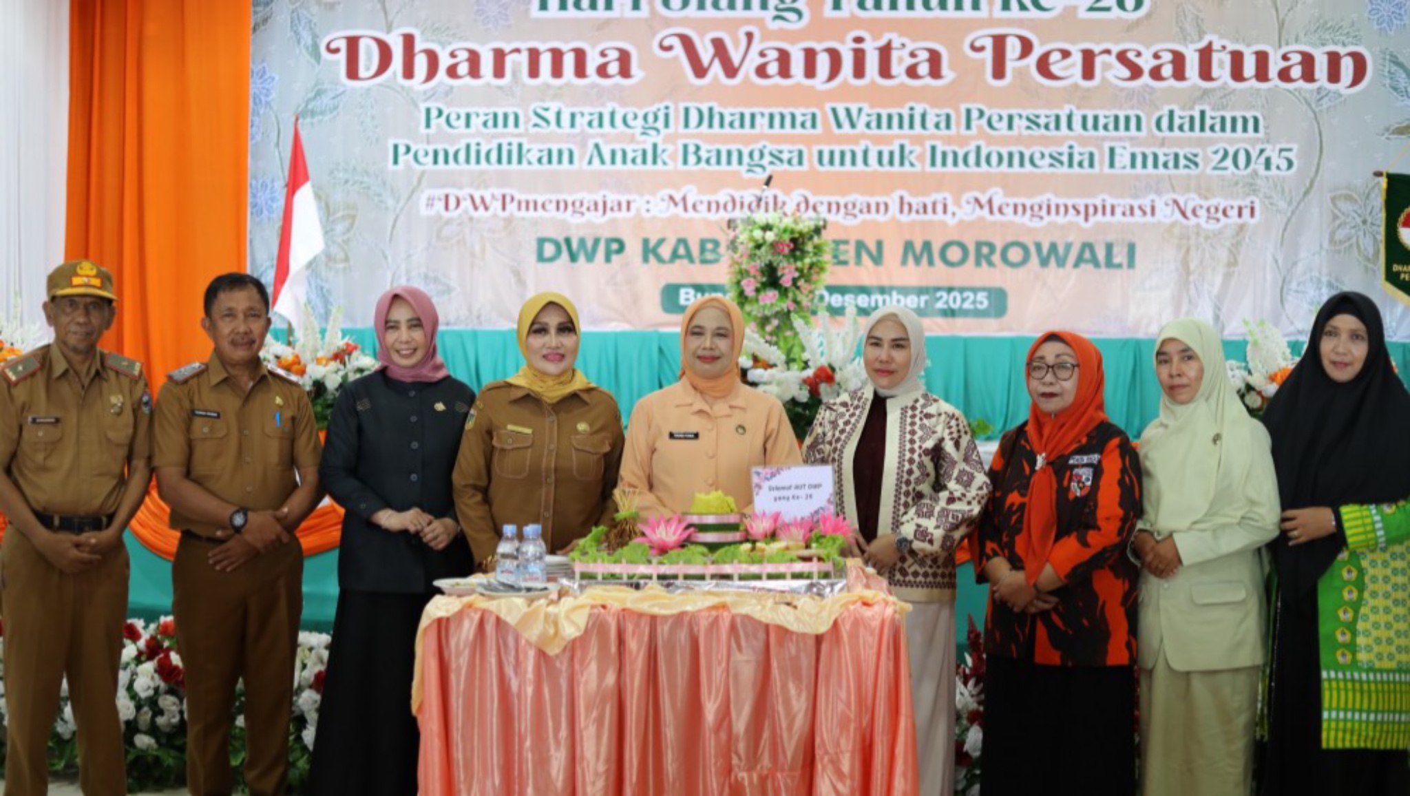 HUT ke-26 DPW Morowali, Sekda Yusman Mahbub Sebut Perempuan Punya Peran Strategis Wujudkan Indonesia Emas