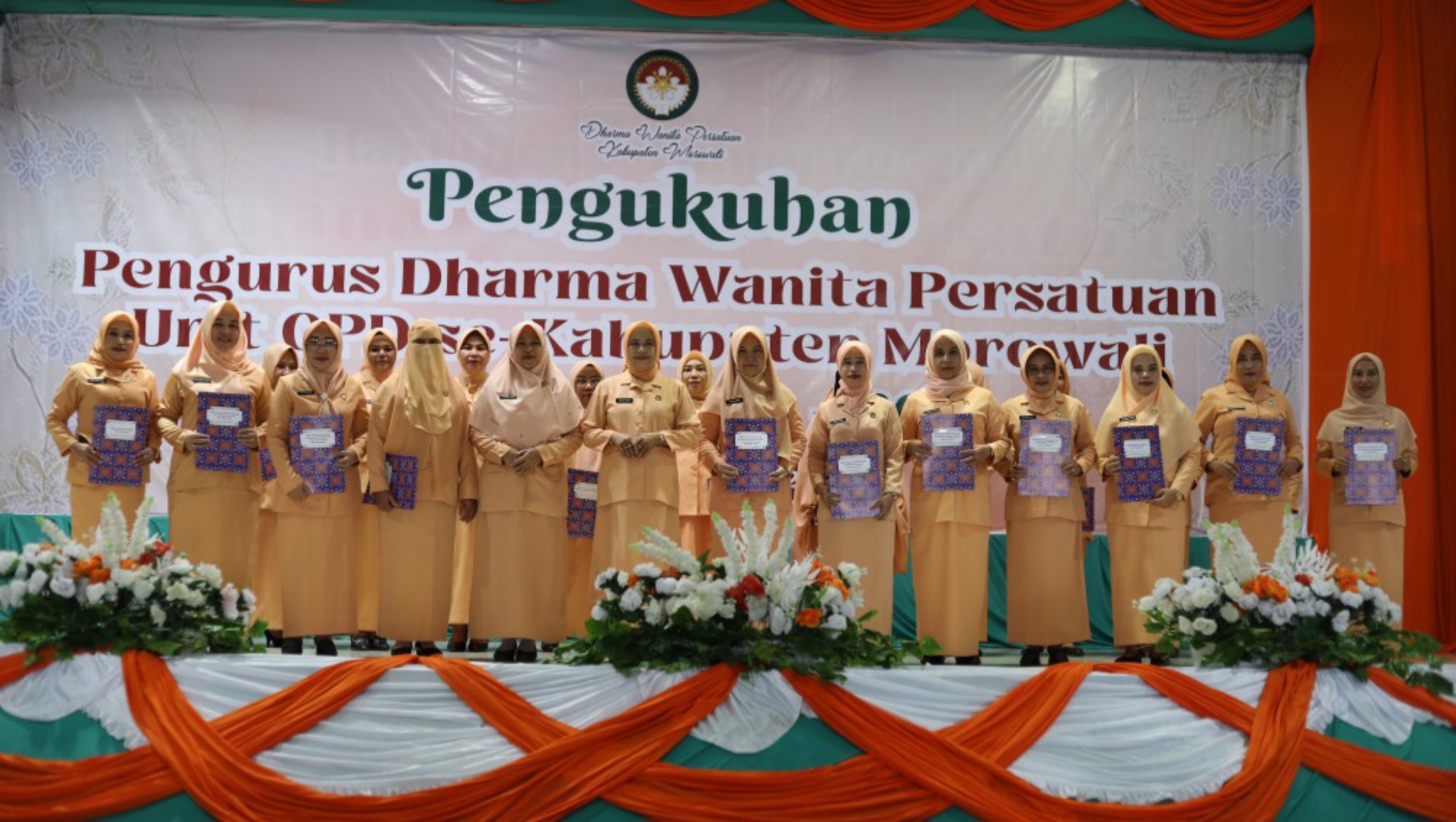 DWP Kabupaten Morowali Kukuhkan Ketua dan Pengurus DWP Unit Perangkat Daerah Masa Bakti 2024-2029