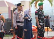 Wabup Morowali Iriane Iliyas Pimpin Apel Gelar Pasukan Operasi Lilin Tinombala 2025