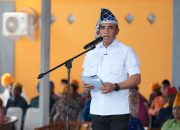 Peringati Hari Bakti PU ke-80, Gubernur Anwar Hafid Paparkan Strategi Bangun Sulawesi Tengah