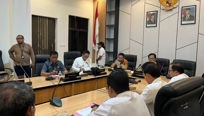 Komisi I DPRD Sulteng Bahas Skema Honorarium Komisioner KPID dan Komisi Informasi Tahun 2026