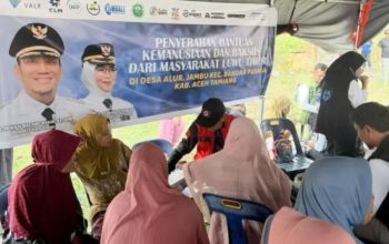 PT Vale dan Pemkab Luwu Timur Salurkan Bantuan untuk Korban Banjir Bandang di Aceh Tamiang