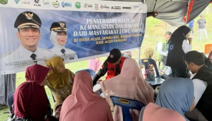 PT Vale dan Pemkab Luwu Timur Salurkan Bantuan untuk Korban Banjir Bandang di Aceh Tamiang