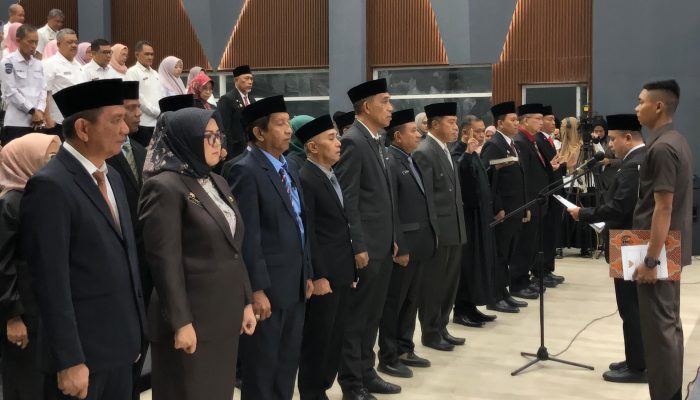 16 Pejabat Eselon II Pemkot Palu Resmi Dilantik, Hadianto Rasyid Singgung Mekanisme Mutasi: Dua Bulan ke Depan pun Bisa Saja Dilakukan