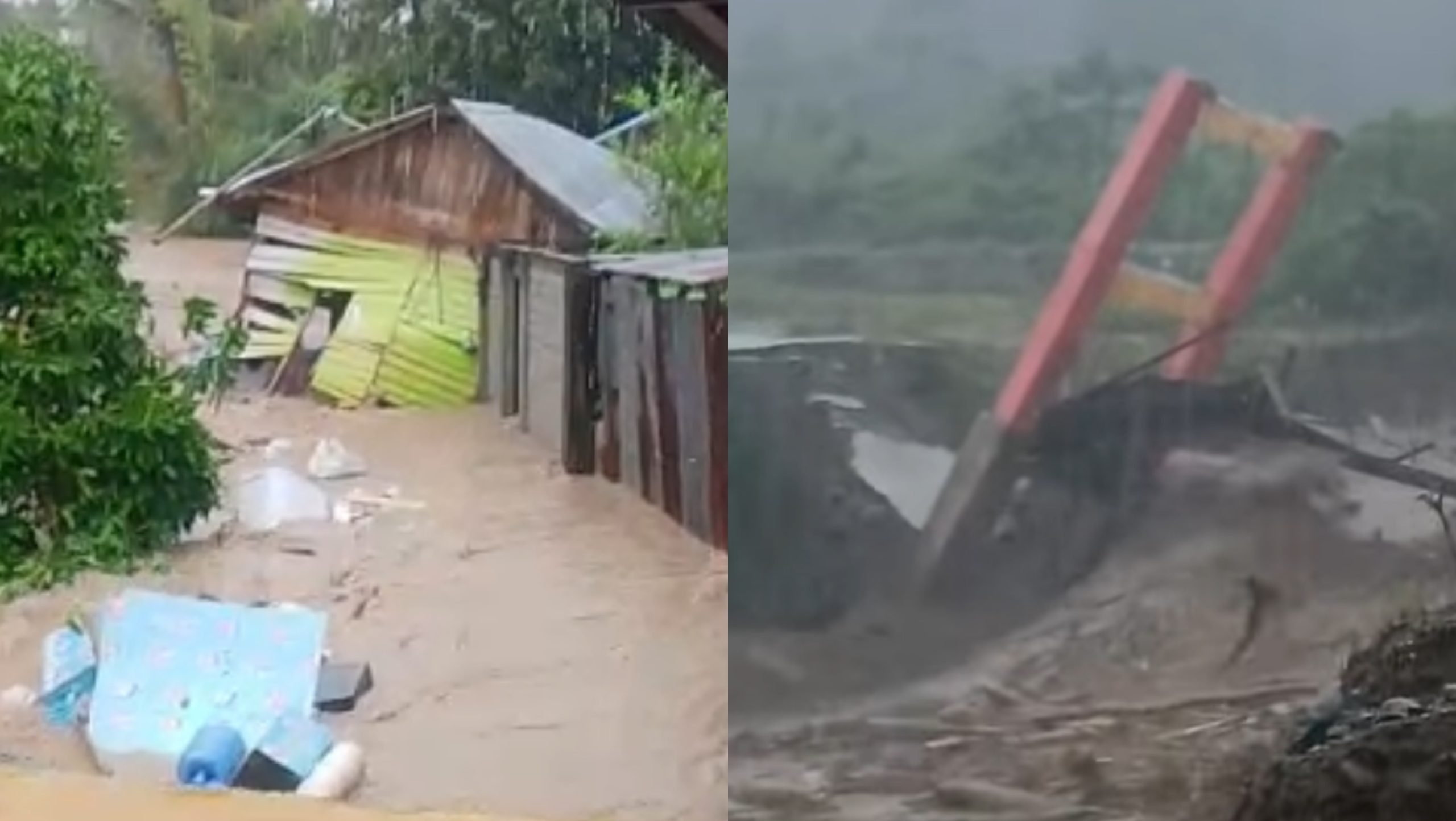 Diguyur Hujan Deras, 4 Desa di Donggala Terendam Banjir dan 2 Jembatan Putus