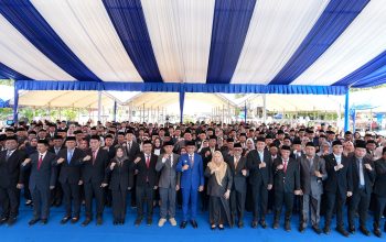 Gubernur Sulteng Anwar Hafid Tantang 389 Pejabat Baru Berinovasi, Janjikan Promosi Jabatan dalam Tiga Bulan