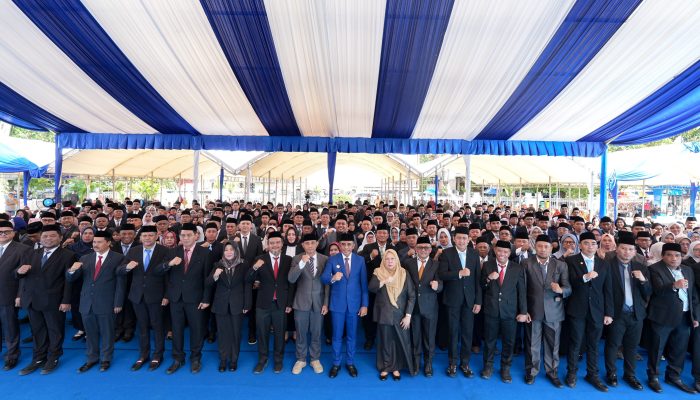 Gubernur Sulteng Anwar Hafid Tantang 389 Pejabat Baru Berinovasi, Janjikan Promosi Jabatan dalam Tiga Bulan