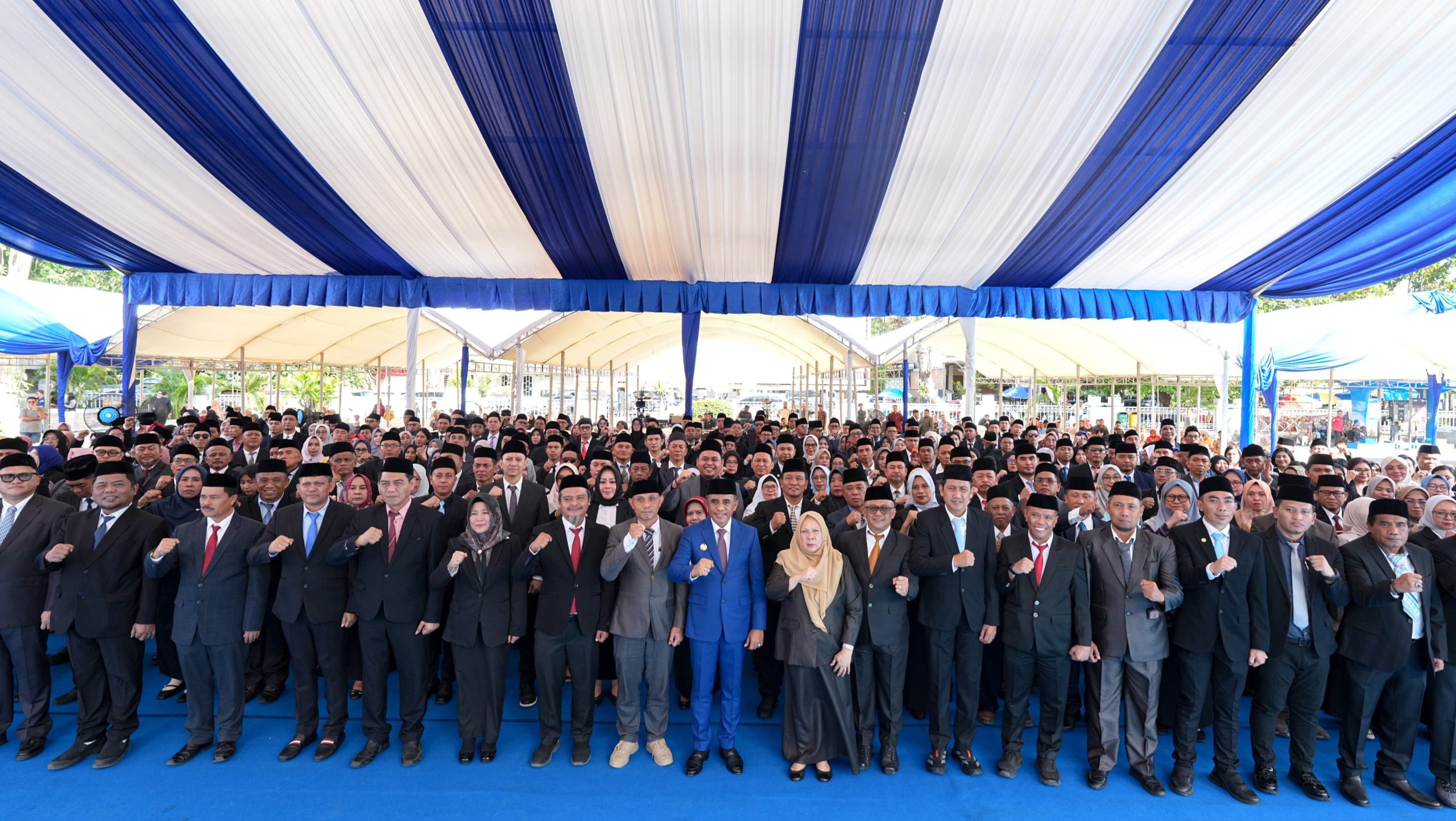 Gubernur Sulteng Anwar Hafid Tantang 389 Pejabat Baru Berinovasi, Janjikan Promosi Jabatan dalam Tiga Bulan