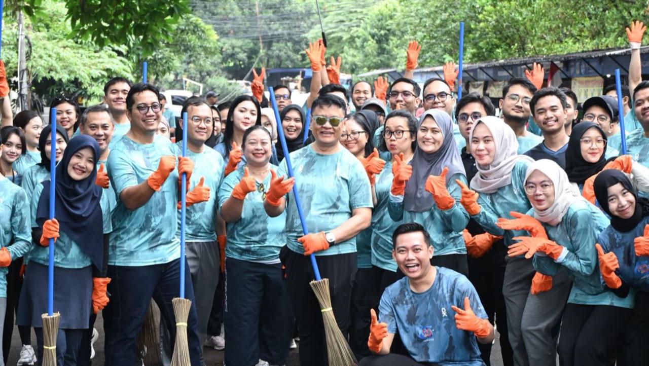 Jasa Raharja Gelar Aksi Nasional Glow Up Lingkungan Serentak di Seluruh Indonesia