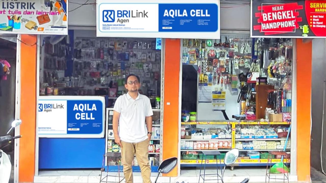 BRILink Agen Ohim Sukses Berdayakan Warga dan Bangun Jejaring Usaha Mikro