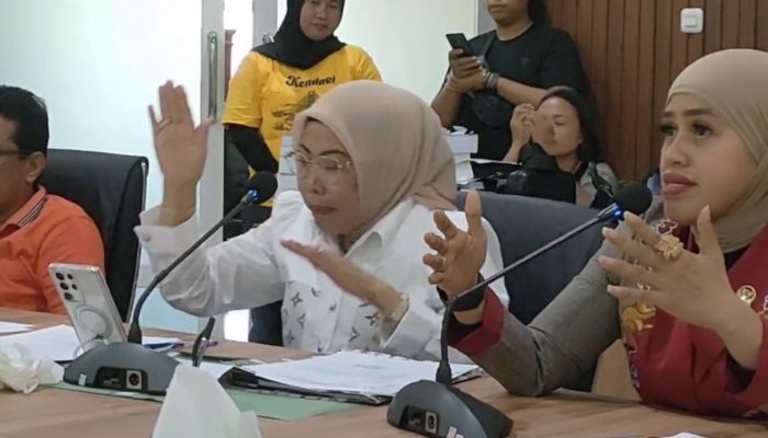 RDP Soal Debu Tambang di Morut, Ketua DPRD Warda Dg Mamala Gebrak Meja