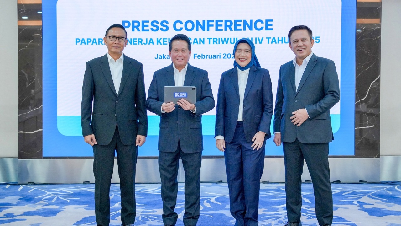 BRI Cetak Laba Rp57,132 Triliun di 2025, Kredit Tumbuh 12,3% dan UMKM Jadi Andalan