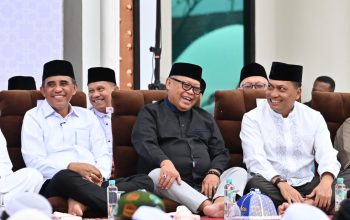 Ketua DPRD Sulteng Arus Abdul Karim Hadiri Tasyakuran 1 Tahun Kepemimpinan Anwar Hafid-Reny Lamadjido
