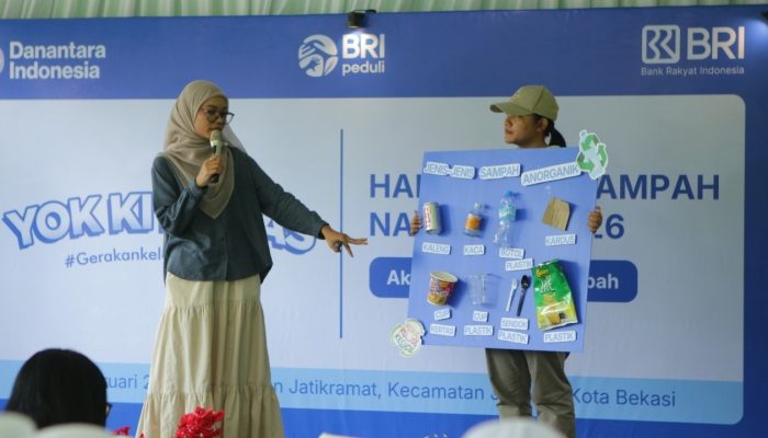 BRI Peduli “Yok Kita Gas” Edukasi Pengelolaan Sampah di Bekasi, Kumpulkan 95,7 kg dalam Sehari