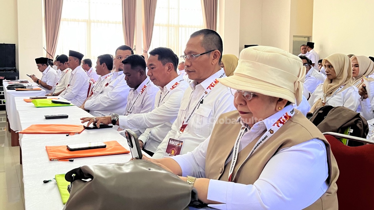 Rakerda Gerindra Sulteng, Irwan Lapatta dan Rusli Moidady Resmi Bergabung