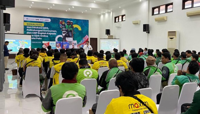 Bank Indonesia Sulteng Gandeng Ojek Online Perluas Ekosistem Keuangan Digital