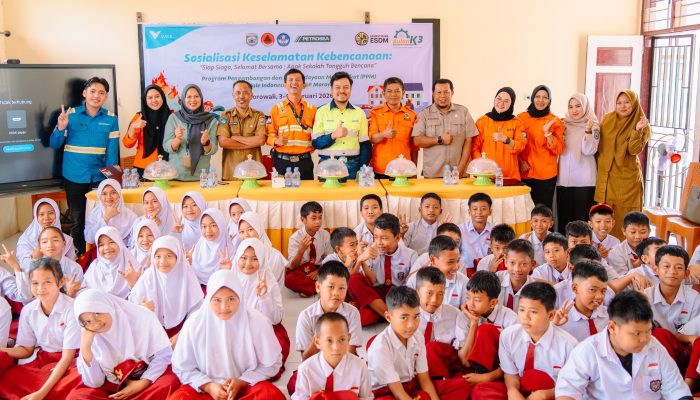 PT Vale Bersama BPBD Perkuat Edukasi Tanggap Bencana bagi Siswa SD di Morowali