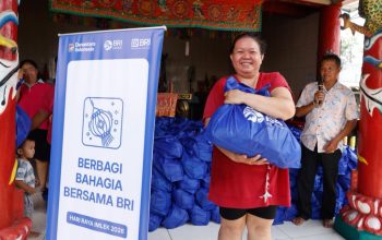 BRI Peduli Salurkan 1.000 Paket Sembako saat Imlek 2026, Perkuat Ketahanan Pangan Warga Tangerang