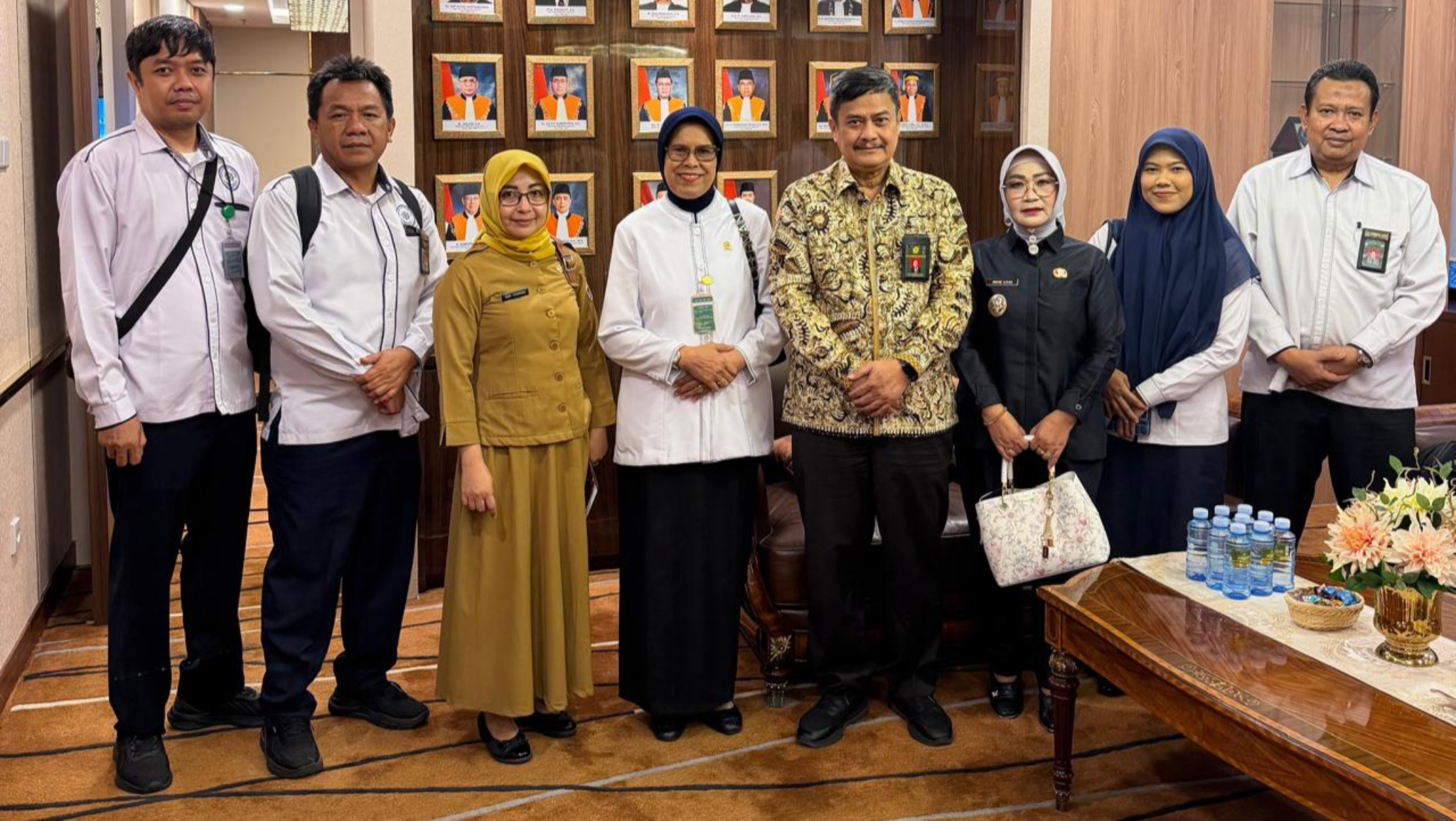 Kunker Wabup Iriane Iliyas ke Mahkamah Agung Bahas Peresmian Kantor Pengadilan Negeri Morowali